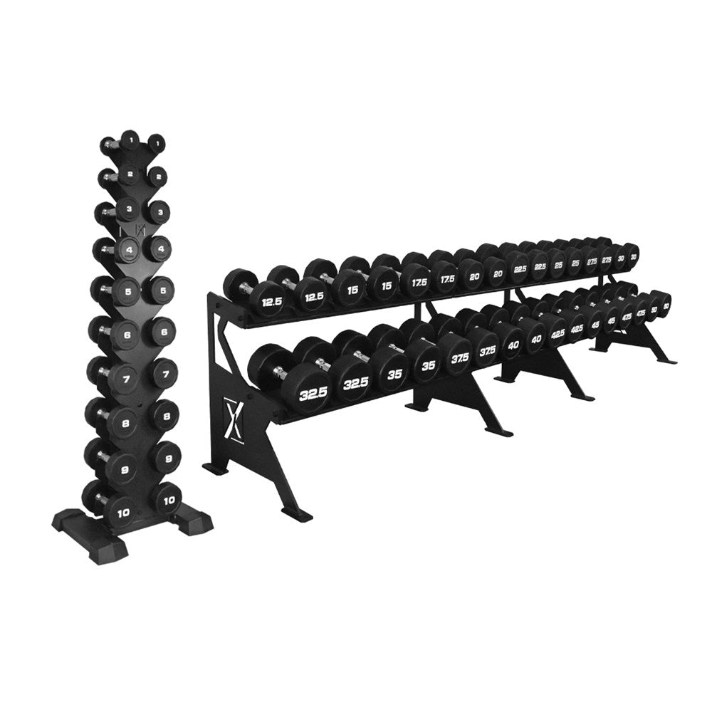 Xpeed Premium 1-50kg CPU Dumbbell Set + Rack – Xpeed Australia