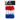 Xpeed Professional Basketball Net - Red, White & Blue