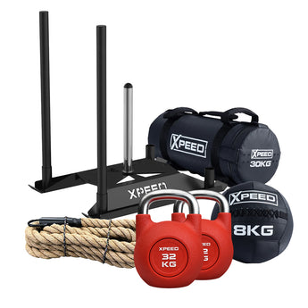 A hyrox training equipment bundle for the men pro category