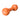 Orange dumbbell with 'Xpeed' branding on a white background