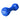 Blue dumbbell with XPEED branding on a white background