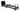 A black Xpeed Exhale Folding Pilates reformer machine on a white background