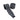 Black xpeed hand wraps  on a white background