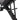 Close-up of a the black p series adjustable weight bench leg mechanism with a horizontal safety bar and textured adjustment knobs, on a white background.