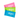 Three XPEED brand athletic resistance bands in pink, green, and blue, stacked diagonally on a solid white background.