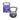 A 4 kg kettlebell in gray shown in front of its purple retail box on a plain white background.