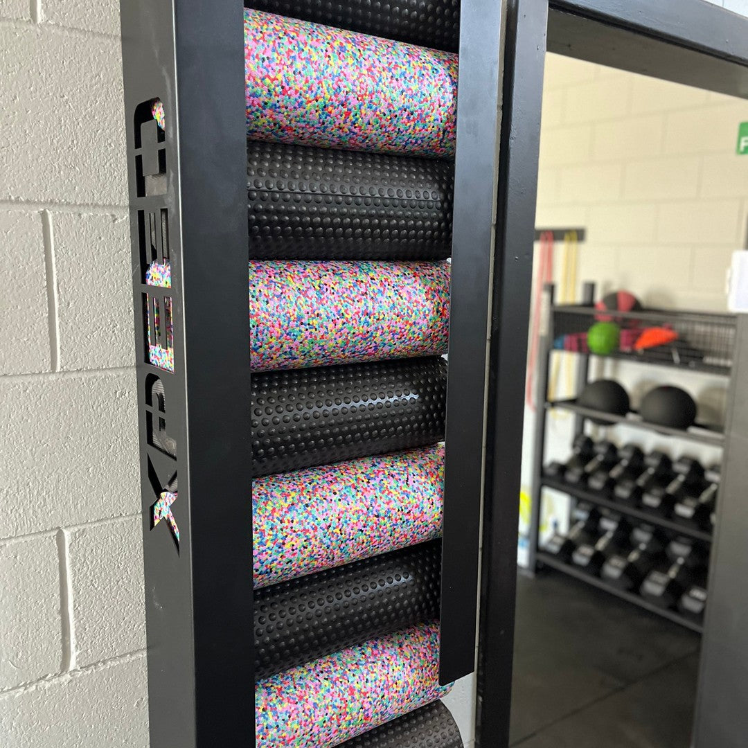Xpeed Wall Mounted Foam Roller Storage – Xpeed Australia