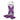 Purple wristbands with Xpeed packaging on a white background