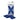 Blue wristbands with Xpeed packaging on a white background