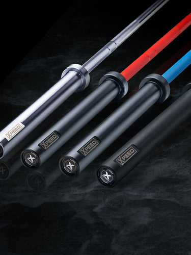 The Xpeed X-Series Barbell, a premium commercial barbell for your training