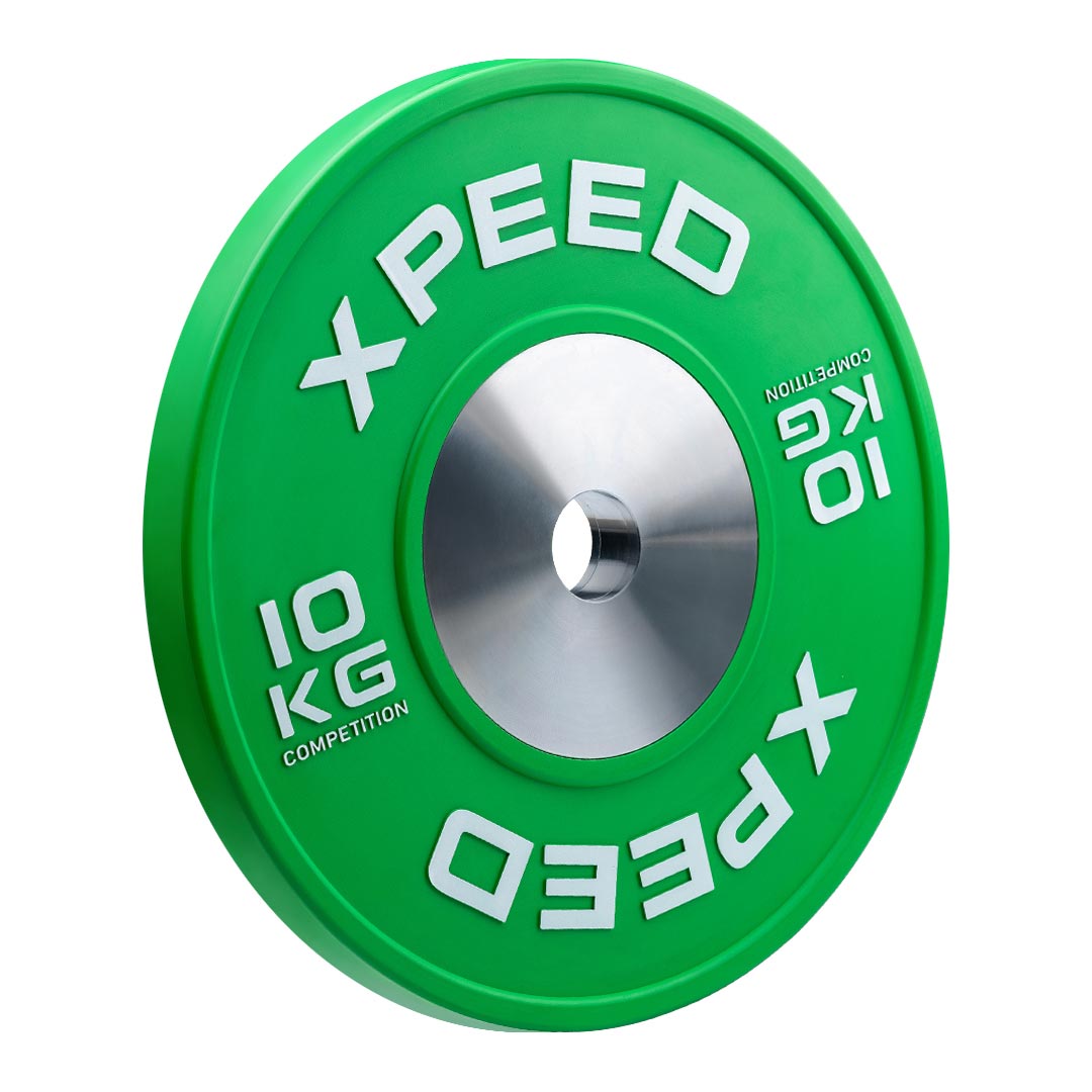 competition Bumper plate used for competitive lifting