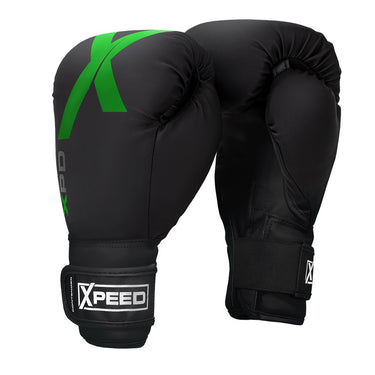 A pair of kids contender bxong mitts with a white background